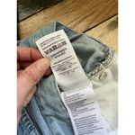 Topshop  Moto Hayden Distressed Slim Straight Light Wash Mid Rise Jeans Size 25 Photo 7