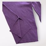 J.Crew Maroon Bell Sleeve V-Neck Wool Blend Sweater Size S Photo 6