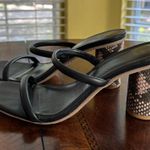 Target Black Snake Skin Heels Photo 0