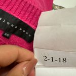 Endless Rose  Sweater Womens X Small Hot Pink Love Cropped Knit Pullover Photo 7