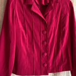Leslie Fay  Blazer Pink Size 10 P Formal Business Casual Women Clothing Buttons Photo 2