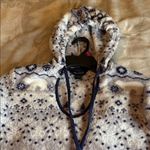 Nautica  Navy and Gray Hooded Sweater Dress Photo 6