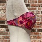 Nanette Lepore pink floral print strapless bikini top / L / Excellent condition Photo 5