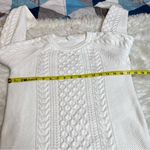 Gap Cable Knit Cotton Sweater Women’s Size Medium Color: Snowflake Milk Neutral Photo 6