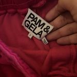 Pam & Gela  small/p pink wide leg sweatpants Photo 5