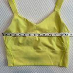 Lululemon  Wunder Train Straight Strap Tank Top Electric Lemon Sz 2 Photo 5