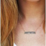 NWT urban smith no regrets nameplate necklace Photo 1