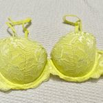 PINK - Victoria's Secret VS PINK 34B neon yellow bra   Photo 0