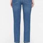 frame denim Frame Le High Stretch Denim Jeans Straight Leg Semi-High Rise Cropped Bestia 29 Photo 3