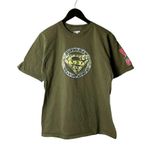 2014 Superman Hall of Heroes Dale Jr T Shirt Green Medium M Graphic Tee Photo 1