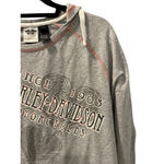 Harley Davidson Size XL Motorcycles Hearts Pullover Sweater Shirt Biker Casual Photo 2