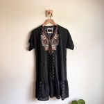 Johnny Was Biya Zoe 100% Silk Embroidered Dress Size XS Photo 2
