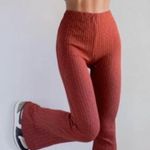 Urban Outfitters  Rosie High-Waisted Ribbed Flare Pants XS Photo 0