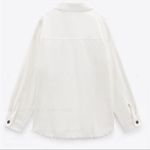 ZARA ✨ corduroy ivory Sz. Large shacket✨ Photo 8