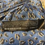 ZARA Blue Leopard Tiered Smock Swing Dress Sz M Photo 7