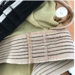 Lululemon  athletica Ujjayi Power Y Tank Top Black/White Size 6‎ Medium Support Photo 6