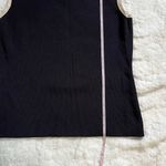 Petite Sophisticate Womens Tank Top Size S Black Round Neck Sleveeles Casual Photo 3