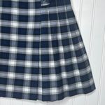 Flynn O’Hara Vintage School Academia Tartan Plaid Pleated Wrap Around Kilt Small Photo 3