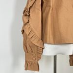 Ulla Johnson $750 NWOT  Wool Lucinde Double-Breasted Pea Coat Jacket Ruffles Sz P Photo 11