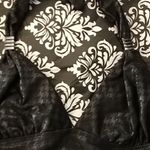 Daisy Fuentes  sz 14 black around neck bathsuit Photo 2