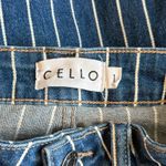 Cello  Striped Jeans Bell-Bottom Photo 4
