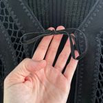 Misdemeanor Women's Vintage Black Suede Blend Open Cardigan Size M Size M Photo 4