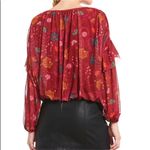 Free People  Wildflower Blouse Small Photo 2