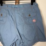 Santiki Blue Shorts Jewel Drawstring Shorts‎ Size Large Photo 3