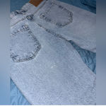 Aeropostale  90’s Low-Rise Baggy Light Blue-Medium Wash Jeans Women Size 00 Short  Photo 10