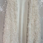love on a hanger  Faux Fur Cream Vest Small Photo 0