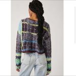 Free People Emerson Sweater Long Sleeve Pullover Cozy Black Honey S Photo 2