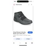 Romika Traveler 09 Bootie Moto Size‎ 42 US 10 Comfort Black Photo 5