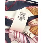 Victoria's Secret VS Satin Sleepshirt Nightgown Floral MEDIUM Blue White Stripe Photo 6