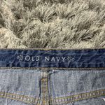 Old Navy  Denim Skirt‎ Women 20 Distressed Raw Hem Medium Wash Boho Coquette Photo 8