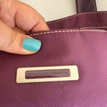 United Colors Of Benetton  Large Purple Duffel Shoulder Tote Bag Photo 4