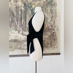 Urban Outfitters  Ris-K Sol One-Piece Swimsuit in Black Size Medium NWOT $78 Photo 4