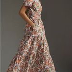 Anthropologie Somerset Floral Paisley Maxi Dress size 2x Photo 2