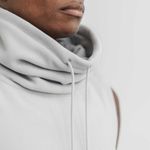 Nobull NWT Women’s Sleeveless Polartec Cowl Fleece Hoodie - Large - Glacier Gray Photo 1