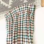 Anthropologie Maeve Cerie Smocked Midi Dress Gingham Plaid Multi Size S Photo 6