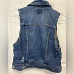 American Eagle  Outfitters Blue Denim Vest Photo 5