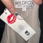 Wildfox embroidered tulips Lucienne cotton tan 80’s tee Photo 2