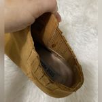 Steve Madden  Leather Suede Thinker Booties Tan Boot Block Stacked Heel Size 7.5 Photo 15