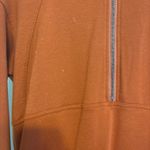 Burnt orange, half zipped up sweatshirt Orange Size none Photo 1