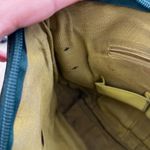 Hobo international dark Green Leather roomy Shoulder Bag w/flaws stains Photo 7