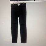 Madewell 9” High-Rise Skinny Pants Jeans Black Size 26 Ankle Photo 4