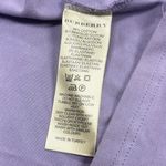 Burberry  Brit Lilac Cotton Pique V-Neck Polo Shirt Women’s Large Photo 2