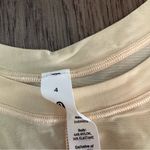 Lululemon  athletica Women's Cream Short Sleeve Tee Photo 2