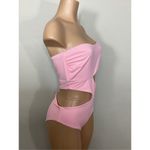 Volcom New.  pink one piece swimsuit. Large. Retails $98 Photo 5