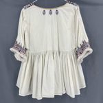 Anthropologie ANTHRO VELVET GRAHAM & SPENCER
X Kristy Hume Dahlia Boho Embroidered Tunic Top Photo 5