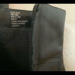 Croft & Barrow women’s Alayna black leather block heel zip booties size 10 Photo 6